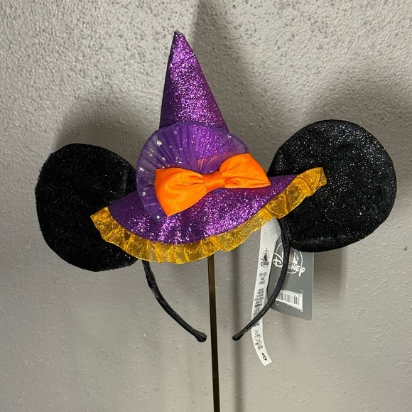Minnie Mouse Witch Light-Up Ears Headband - Picture 2 of 4